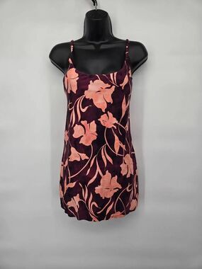 Andie x Lands' End Swimsuit Swim Dress Size Small Floral Modest NWOT